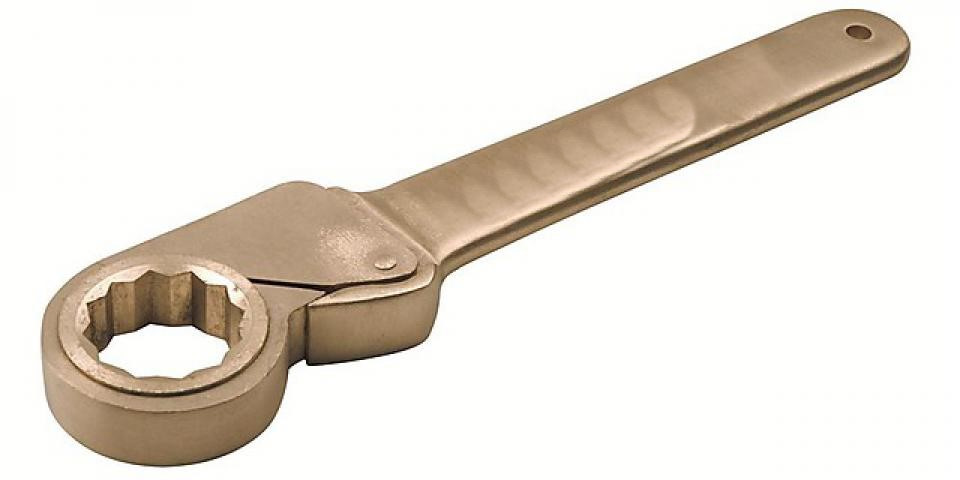 картинка Ключ искробезопасный накидной трещоточный 12-тигранный ENDRES 0137406C — Gedore-tools.ru