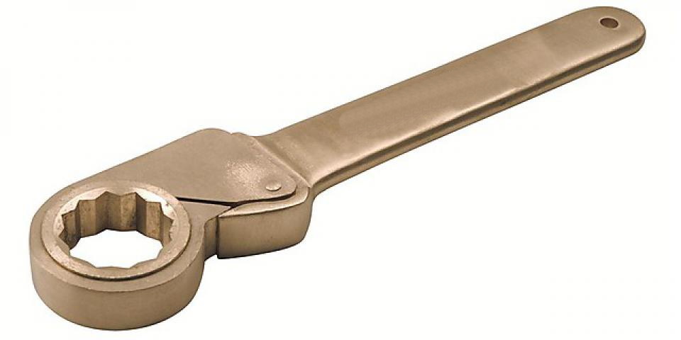 картинка Ключ искробезопасный накидной трещоточный 12-тигранный ENDRES 0137409C — Gedore-tools.ru